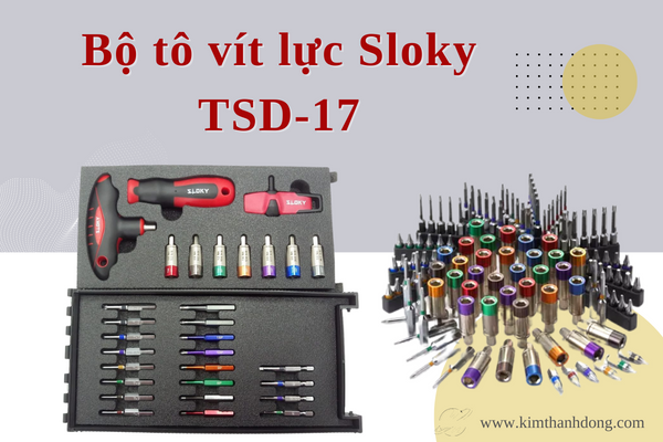 Bộ tô vít lực Sloky TSD-17 đáng sử dụng -