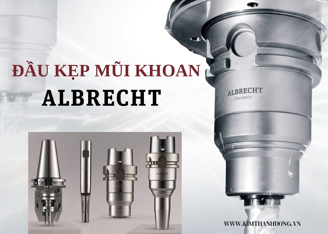 Đầu kẹp dao phay SK, HSK Đức chất lượng cao - Albrecht -