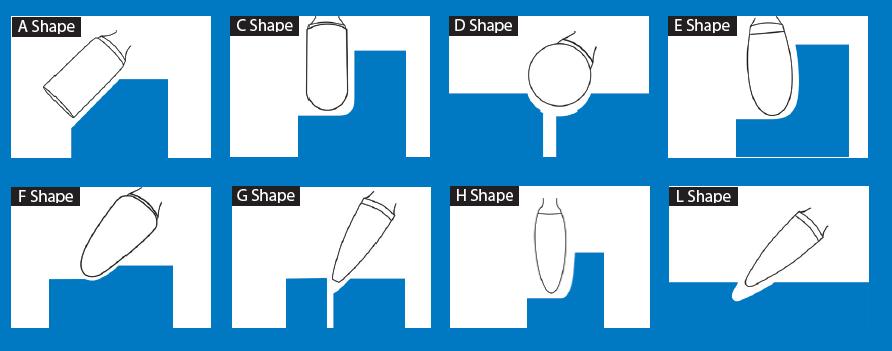 Mũi doa hợp kim chuyên inox bằng tungsten Morrisflex -