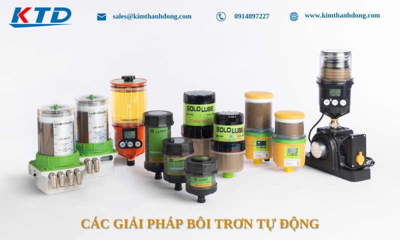 CÁC PHƯƠNG PHÁP BÔI TRƠN CHO VÒNG BI CỦA THIẾT BỊ QUAY -