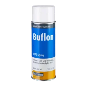 Buflon – PTFE-based lubricant spray for high-temperature plastic molding and anti-adhesion