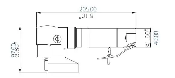 Máy mài đĩa-góc ATA RA13-100 với tùy chọn tốc độ, kích thước nhỏ gọn, và khả năng cân bằng động tự động, lý tưởng cho các ứng dụng công nghiệp đa dạng.